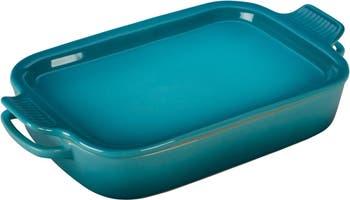 3 1/2 Quart Stoneware Casserole & Platter Lid