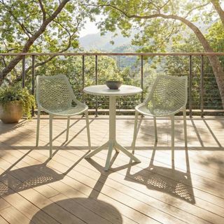 Leila Outdoor Dining Chair, Set of 2