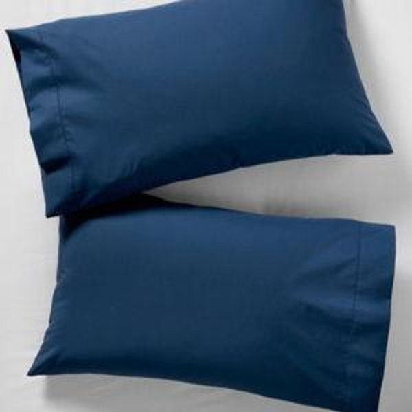 280-Thread-Count Pima Cotton Percale Pillowcases, Set of Two