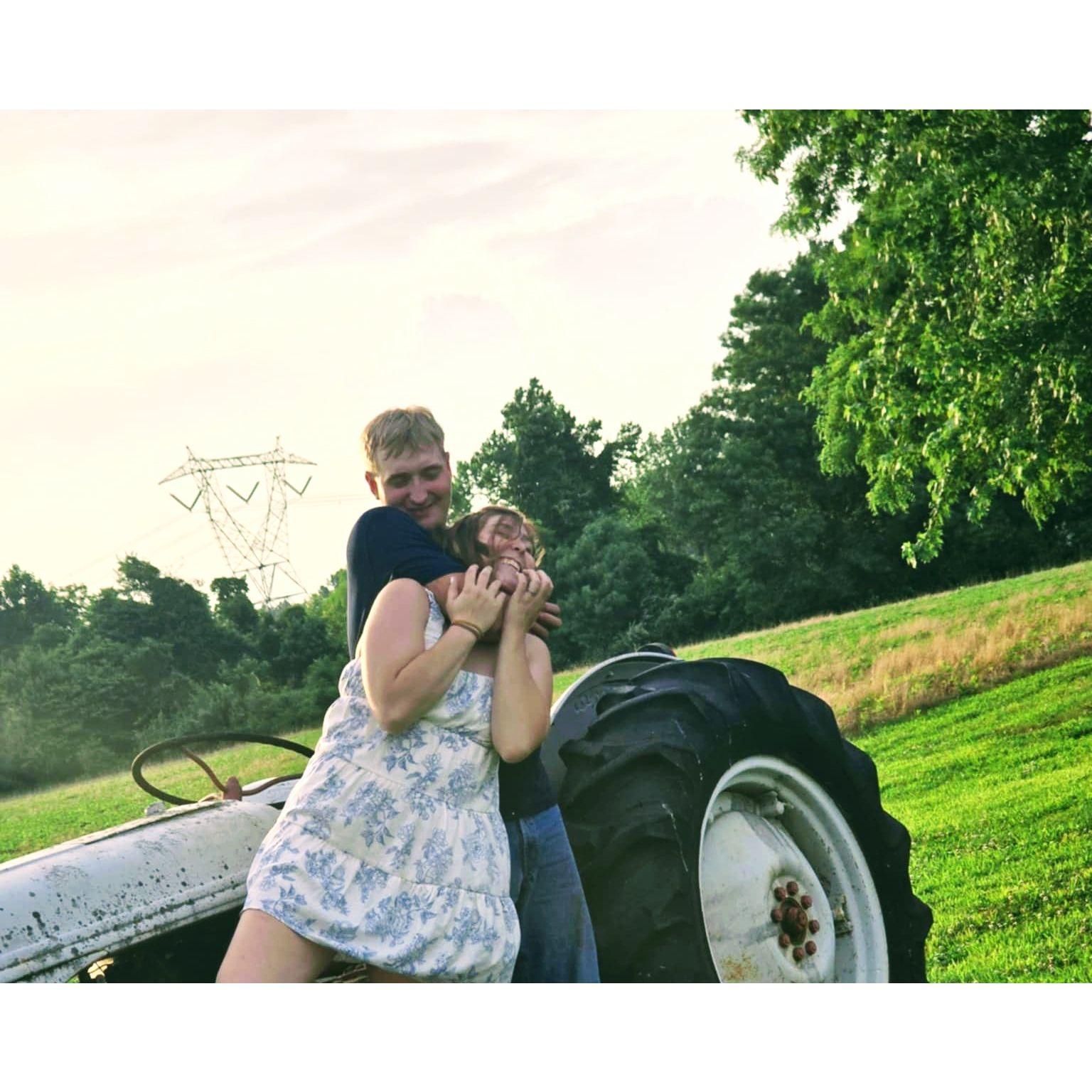 Engagement photo