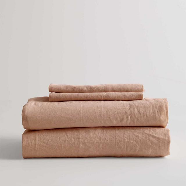 Linen Sheet Set - King - Desert Sunset