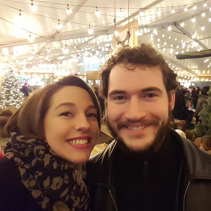 Celebrating Matt's birthday at Winterfest -
December 2015
