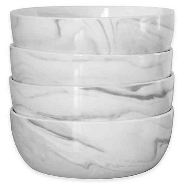 Artisanal Kitchen Supply® Coupe Marbleized Cereal Bowls (Set of 4)
