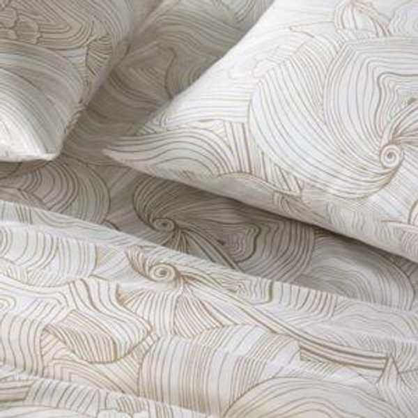Luxe Sateen Core Sheet Set (Oyster in Pebble)