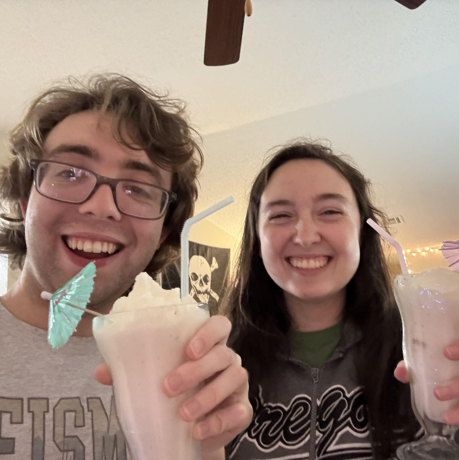 Gotta love homemade milkshakes!