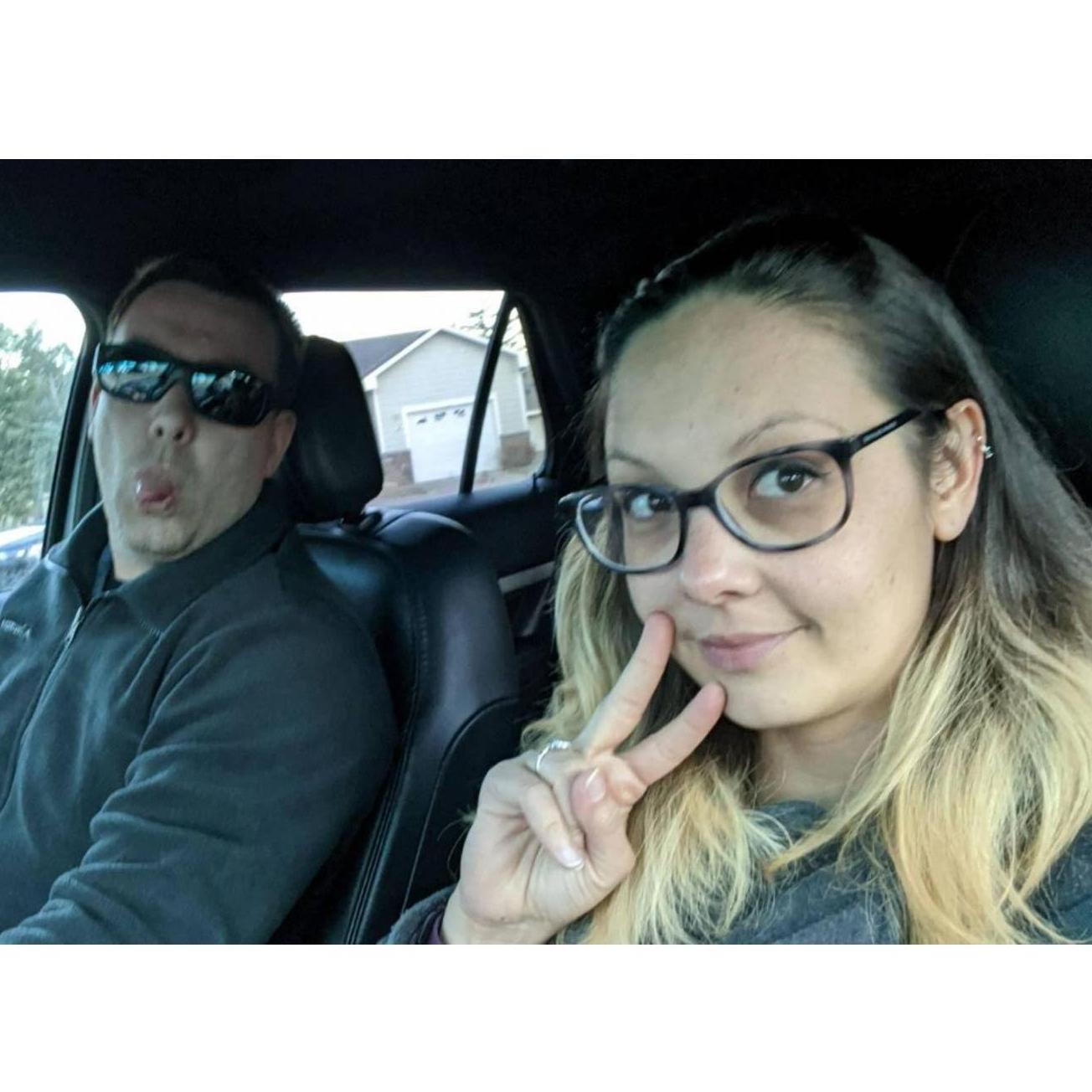 Dark humor and weekend dates are some of our favorite ways we show each other how much we love the other's company!