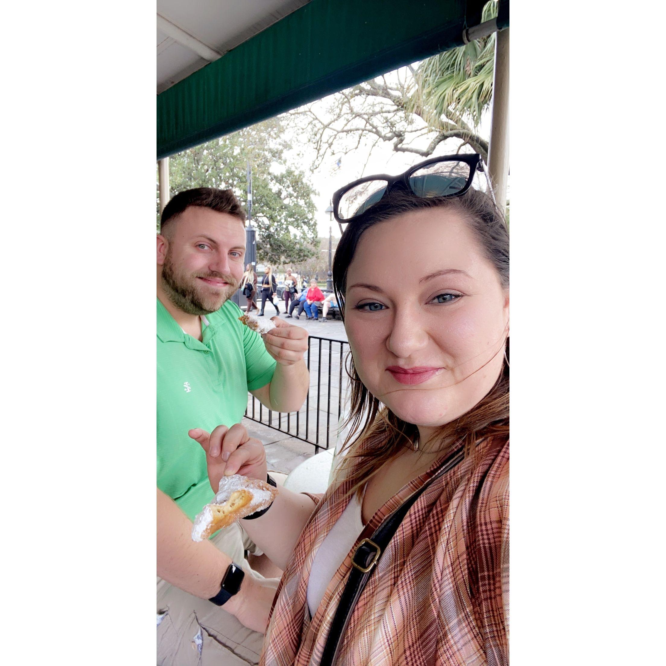 Food is a love language I swear! New Orleans did not spare us at all! I think this is one of our favorite trips yet!