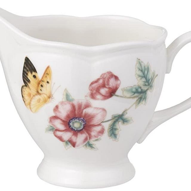 Lenox Butterfly Meadow Creamer, White -