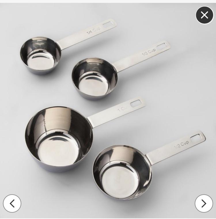 Stainless Steel Measuring Cups - Made By Design™