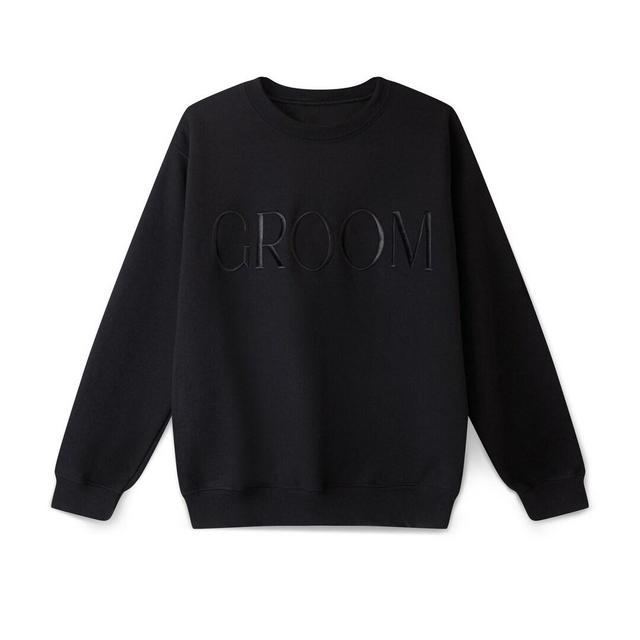 Groom Sweatshirt, Embroidered Groom Sweatshirt, Bachelor Party Sweatshirt, Groom Gift, Engagement Gift