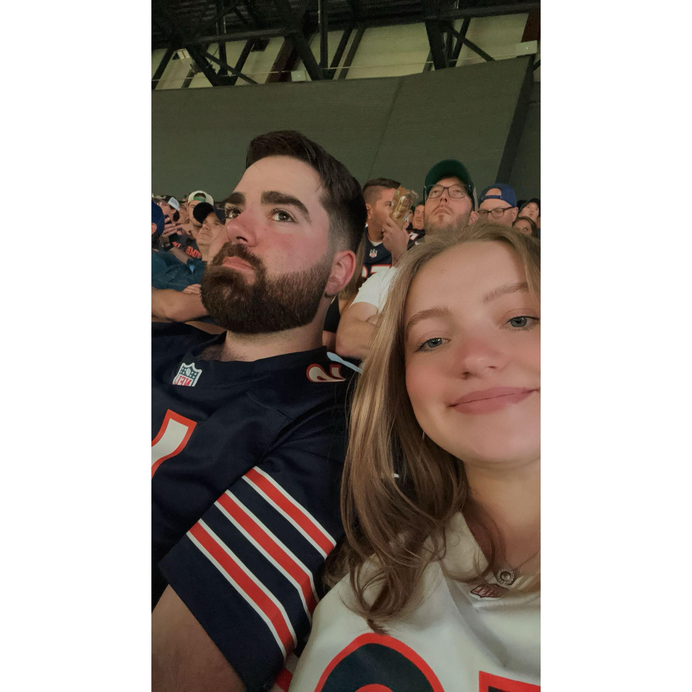 2nd ever Bears game...guess who won