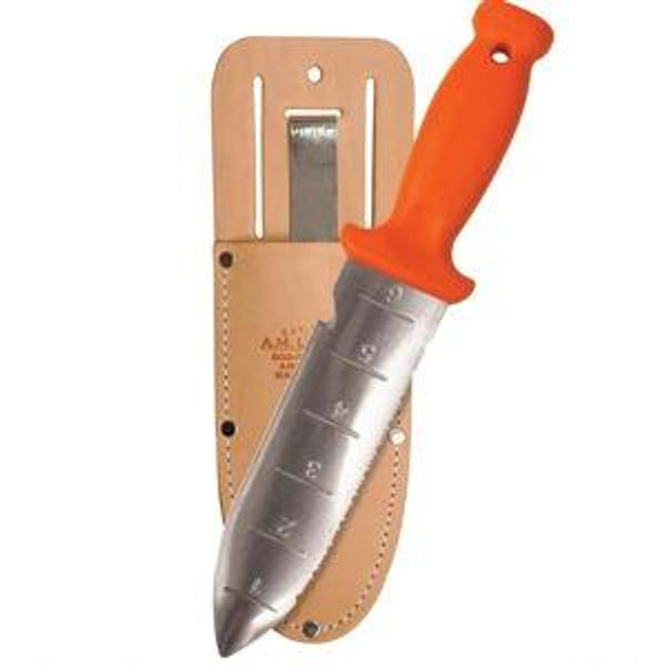 Deluxe Soil Knife And Sheath Kit by A.M. Leonard