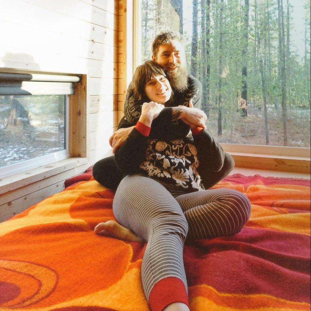 The morning after we got officially engaged!