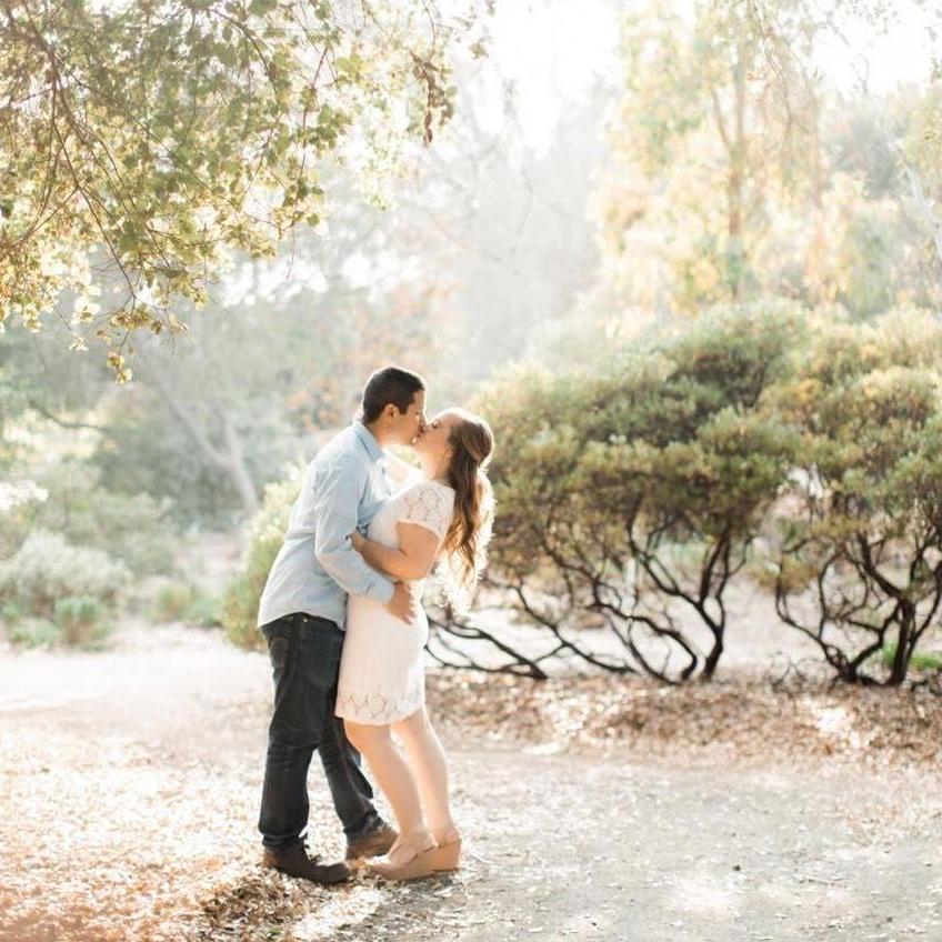 2018: Engagement photos at the SLO Botanical Garden.