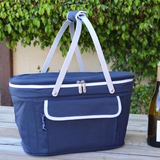 Folding Insulated Picnic Basket