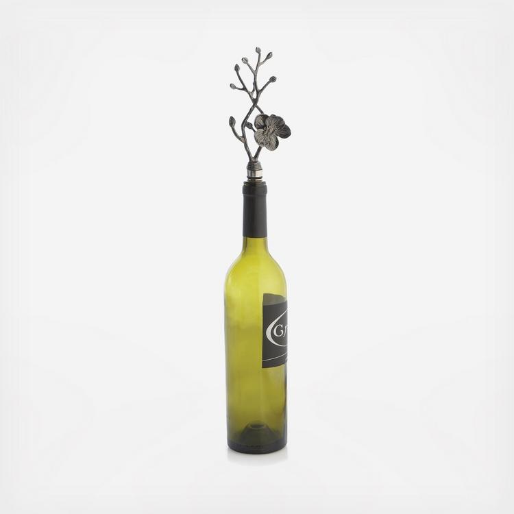 Michael Aram Wisteria Gold Wine Coaster & Stopper Set – The Little