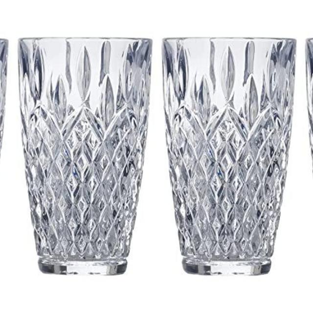 Mikasa Harding Highball Glass, 11.7-Ounce, Set of 4