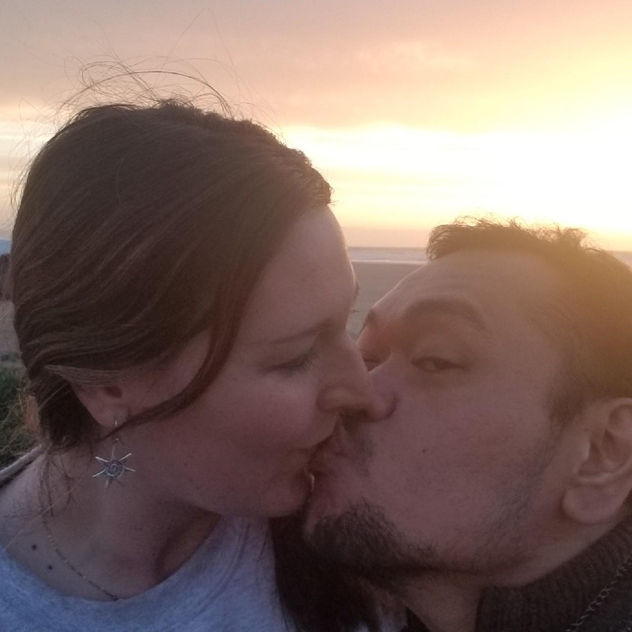 Sunset Kiss @ Morro Bay!