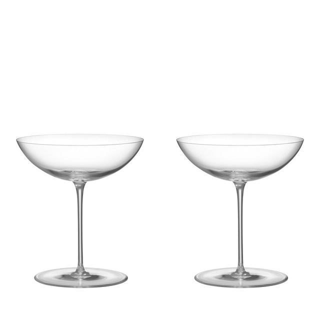 Orrefors Geometry Cocktail Glass, Set of 2