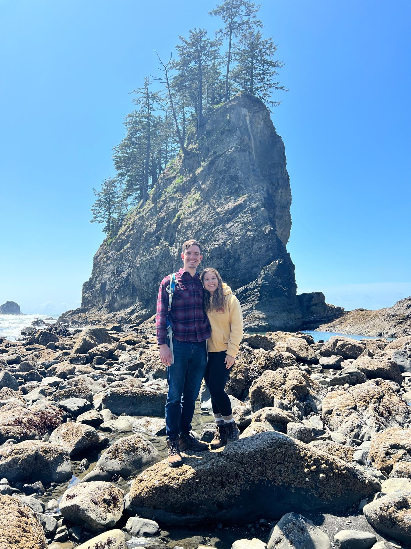 Second Beach, La Push, Washington State. May 2023