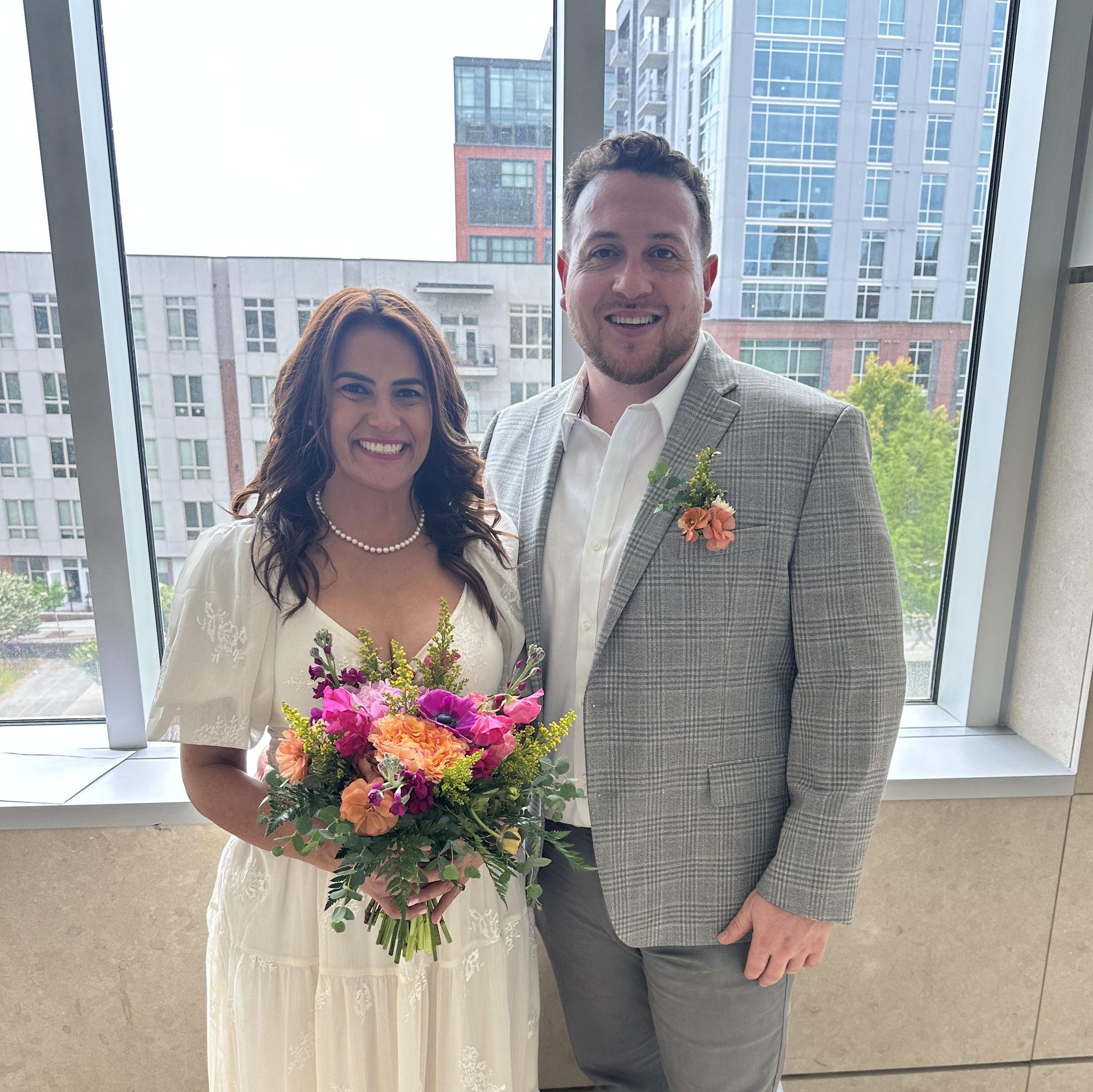 Courthouse Wedding.