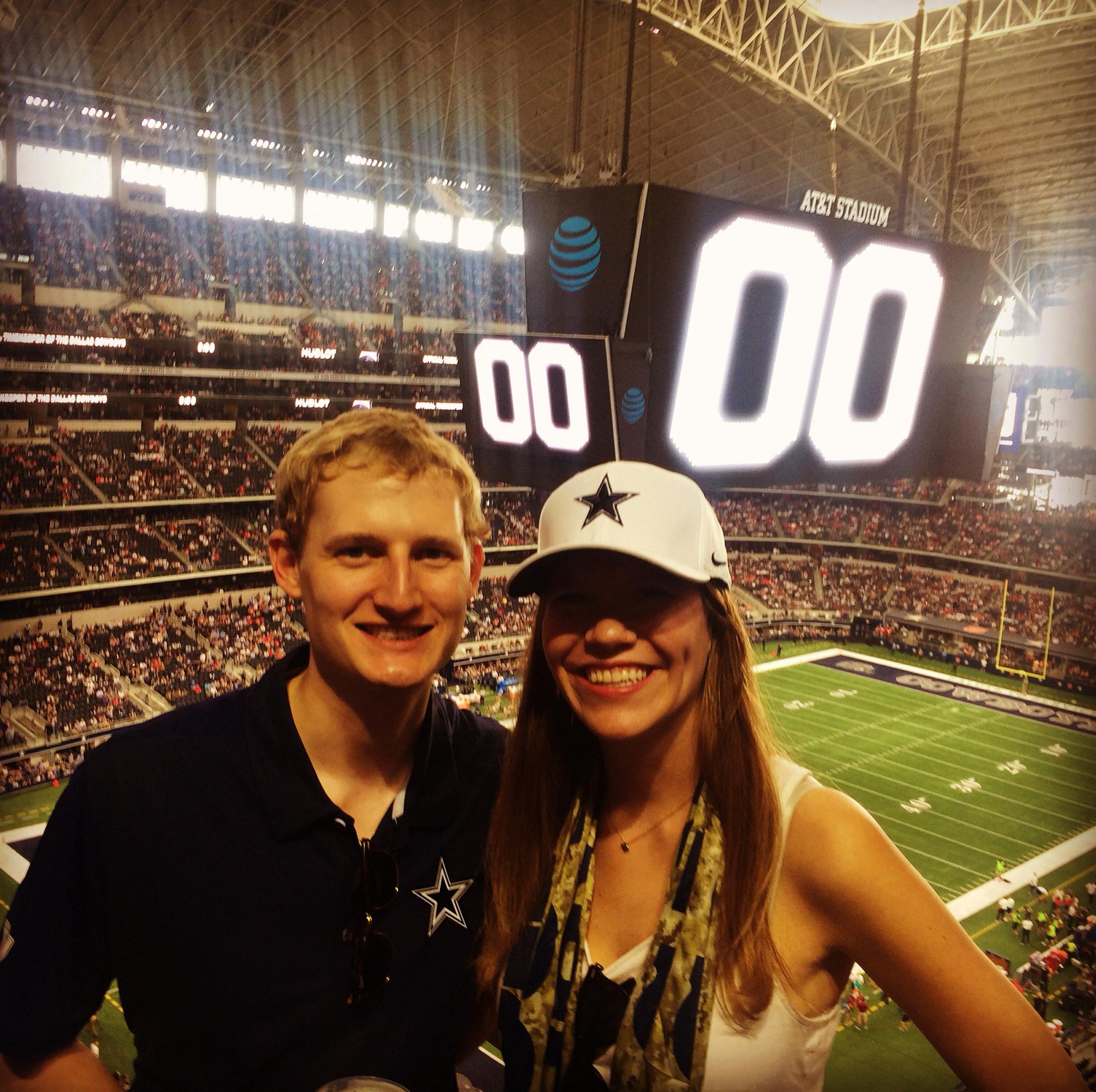 First Cowboys Game 2017