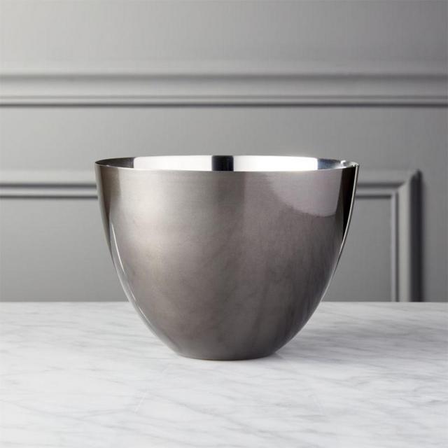Hightower Small Black Nickel Bowl