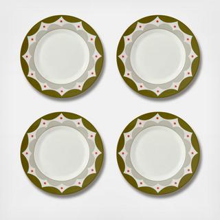 Kit Kemp Geo Salad Plate, Set of 4