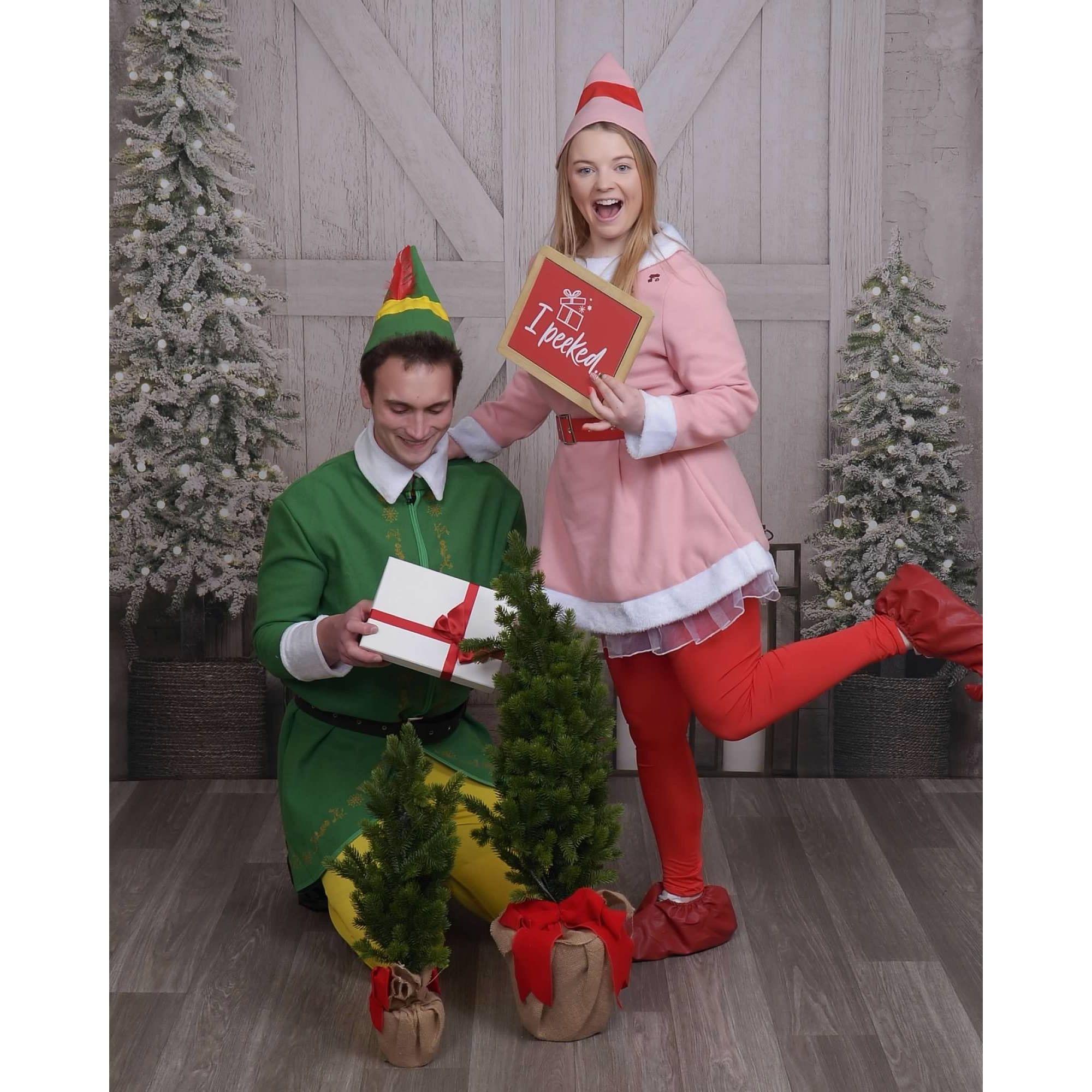 Fun Fact these were taken in a JCPenny.... and yes we had to walk through the full mall in these costumes.