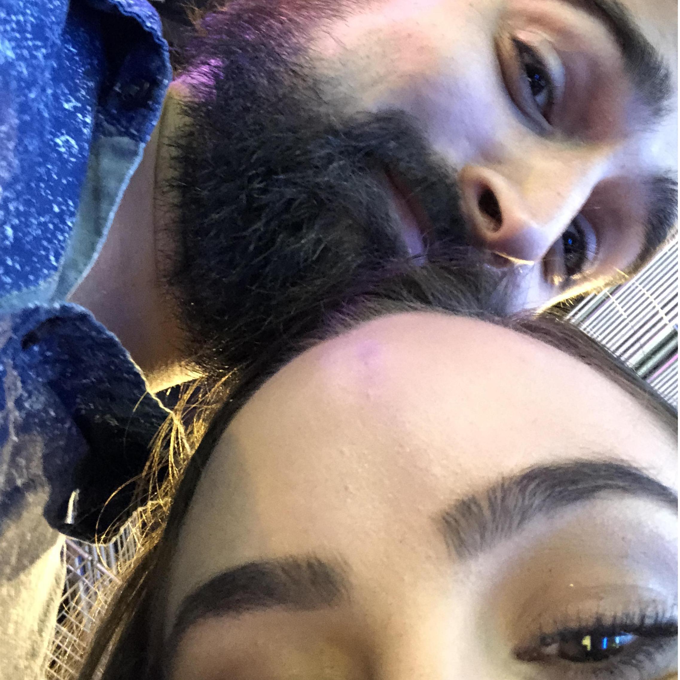 This is the only photo we have from our first date. We look like eggs. LOL some things never change! (August 2018)