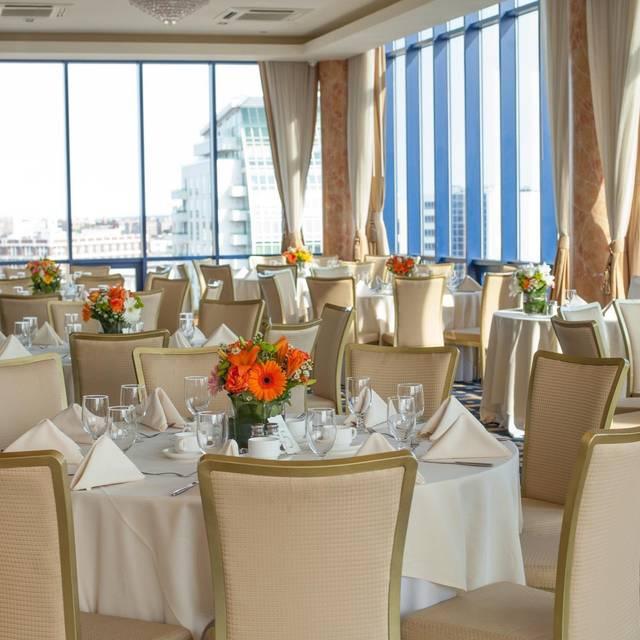 Interior view of reception hall