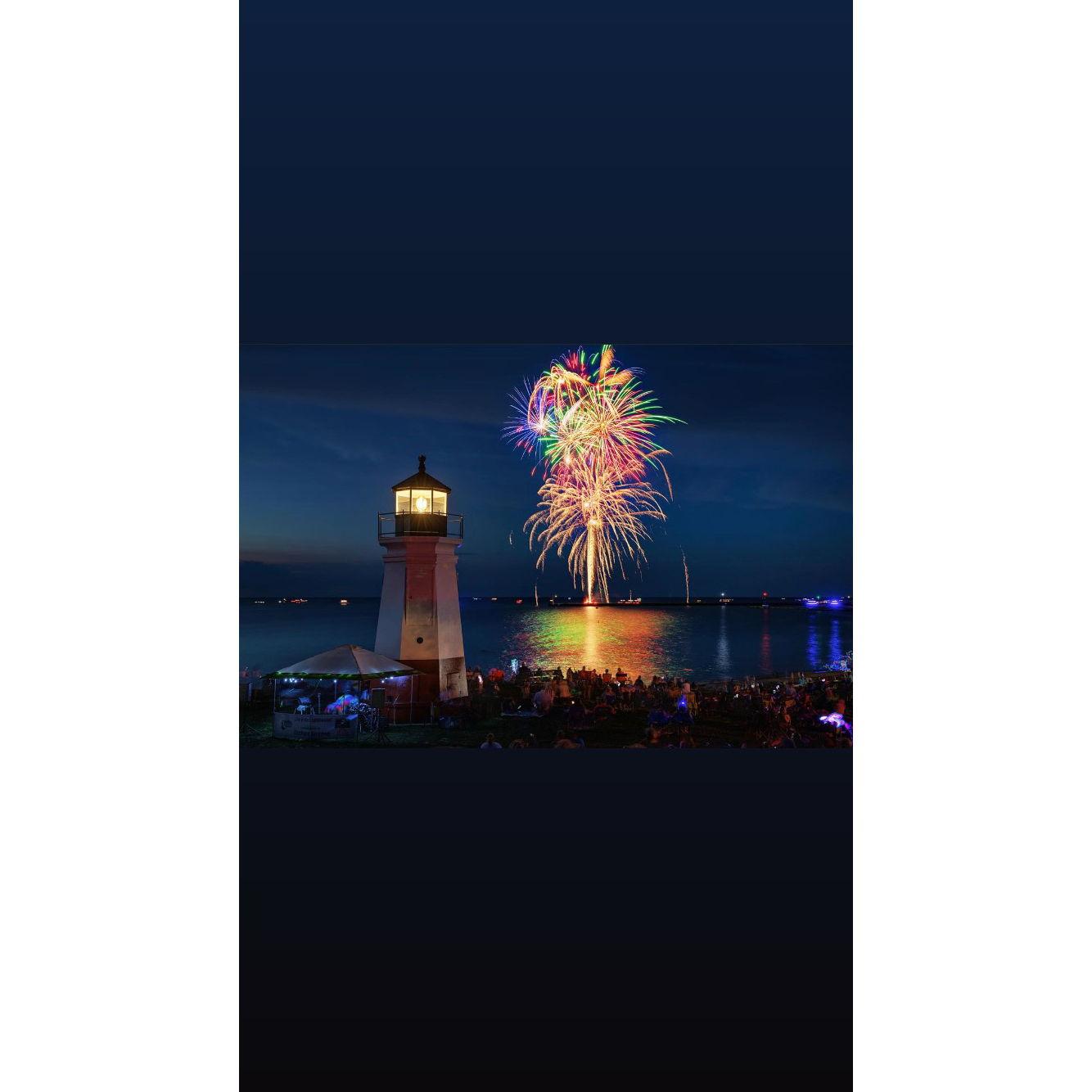First fireworks in Vermilion!