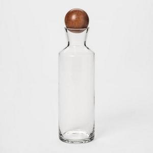 Glass Wine Decanter with Wood Stopper 44.3oz - Project 62™