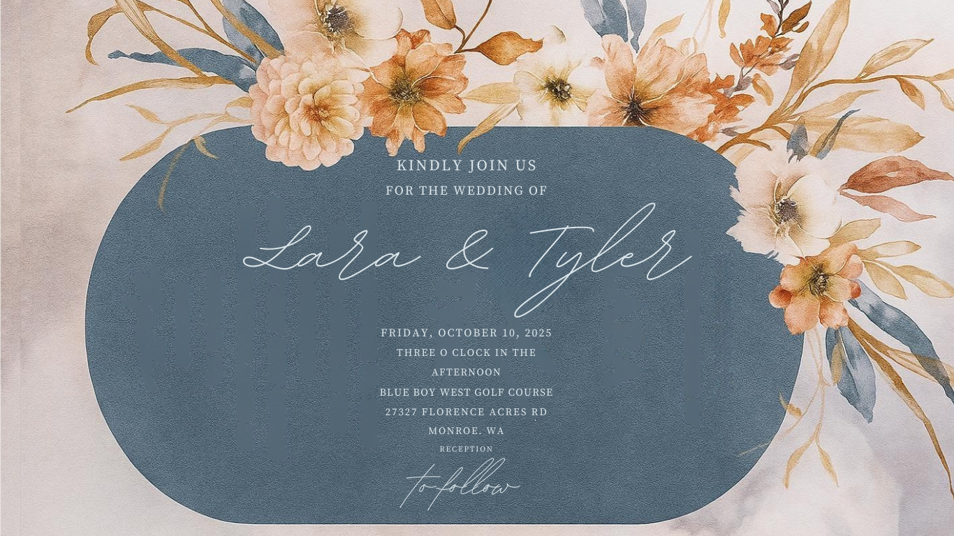 The Wedding Website of Lara Rodrigues Silva and Tyler Lloyd