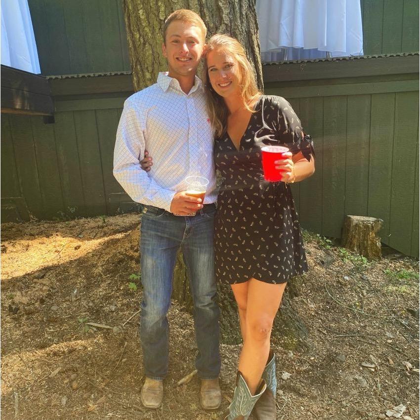 Enjoying a friends wedding in Washington!