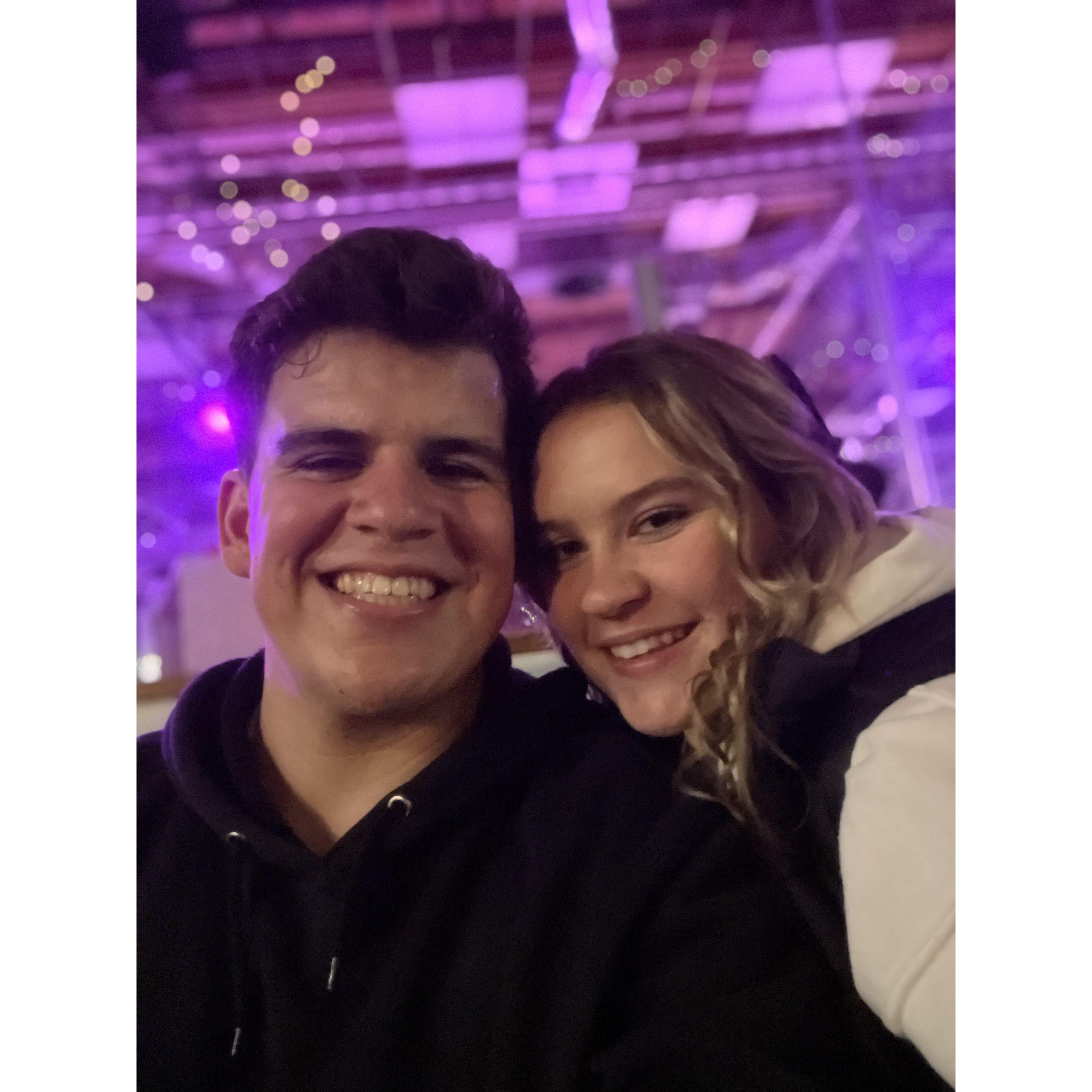 Ice skating date!