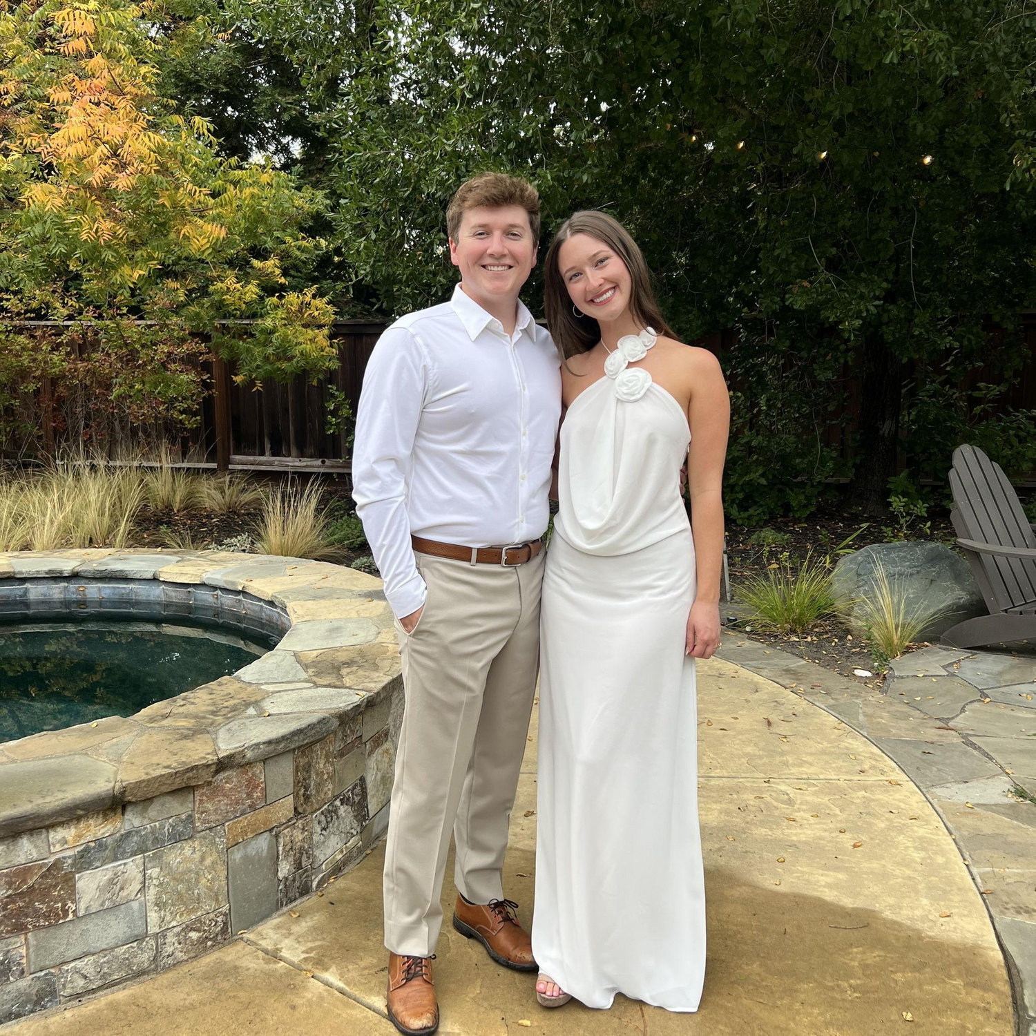 Our engagement party! October 2025