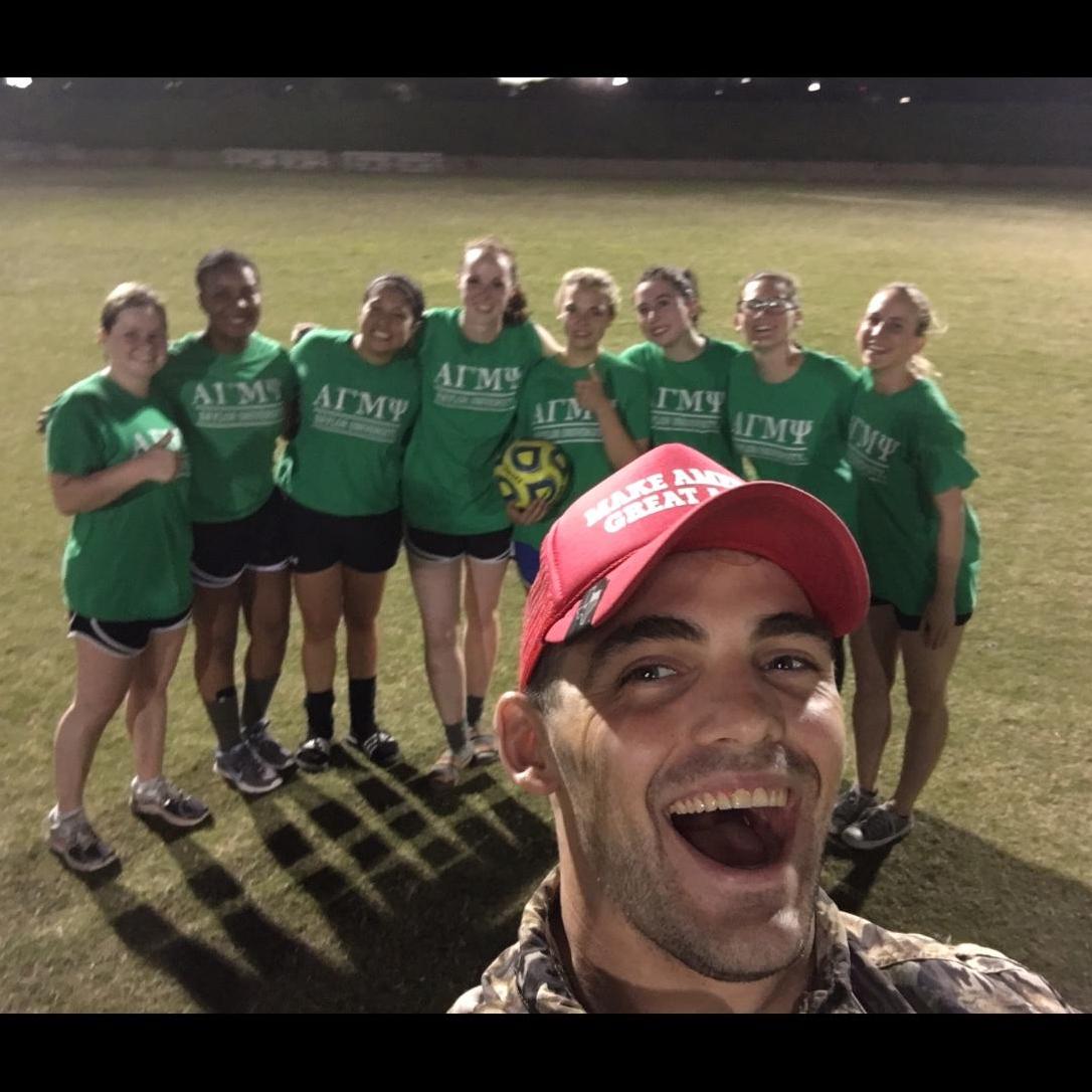 John Chase being the "Soccer Dad" for Intramural Soccer