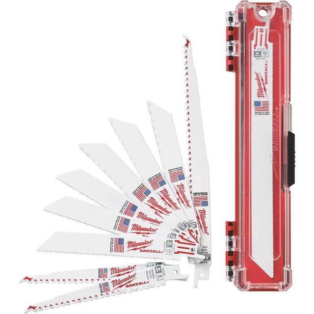 MILWAUKEE'S Recip Saw Blade Set,TPI 14, 24, 5, 18, 5, White
