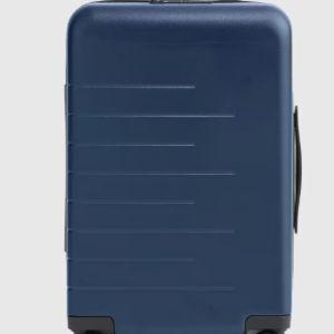 Expandable Small Carry-On Suitcase in Navy