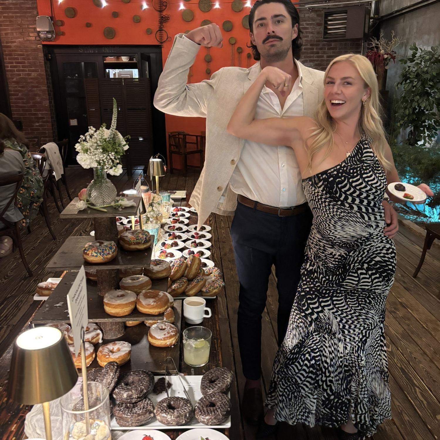 Flex off at the dessert table