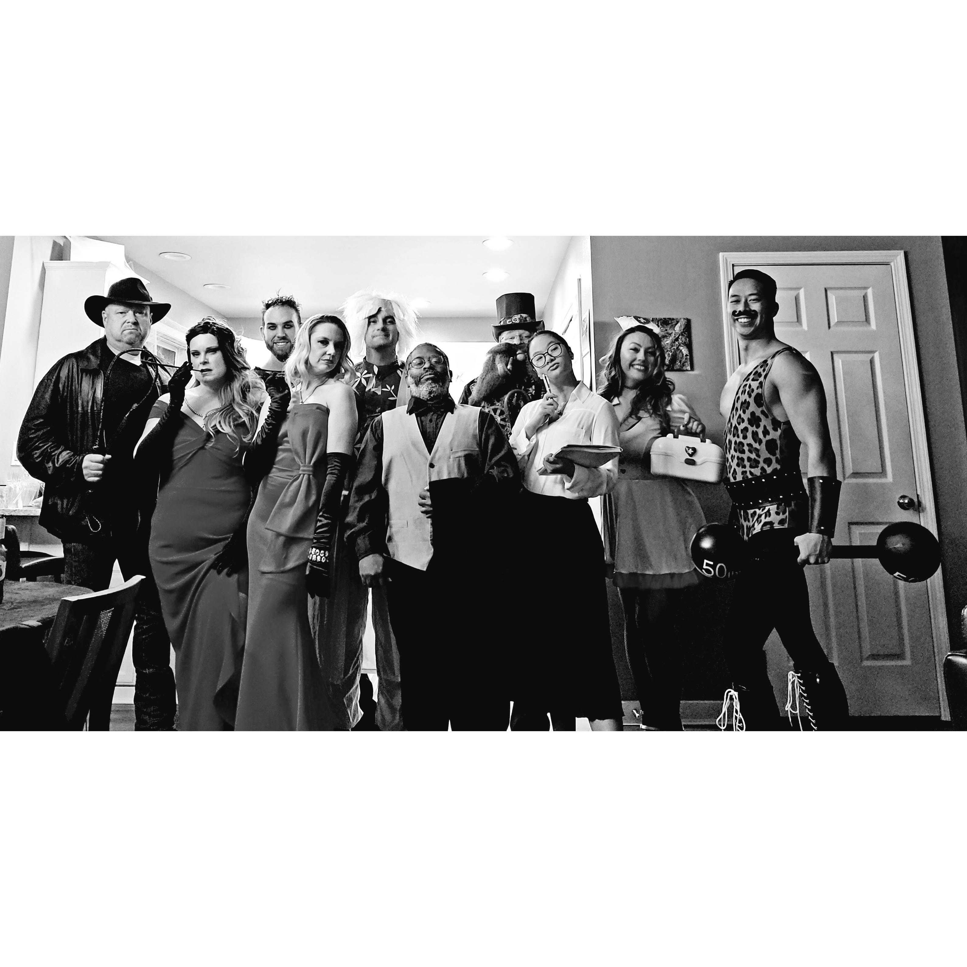 Murder mystery game night