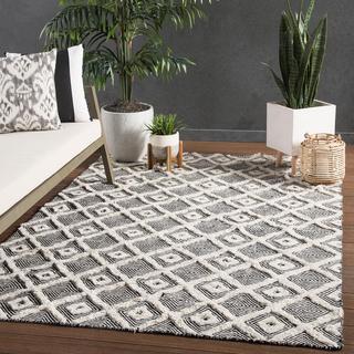 Bosc Natural Trellis Rug