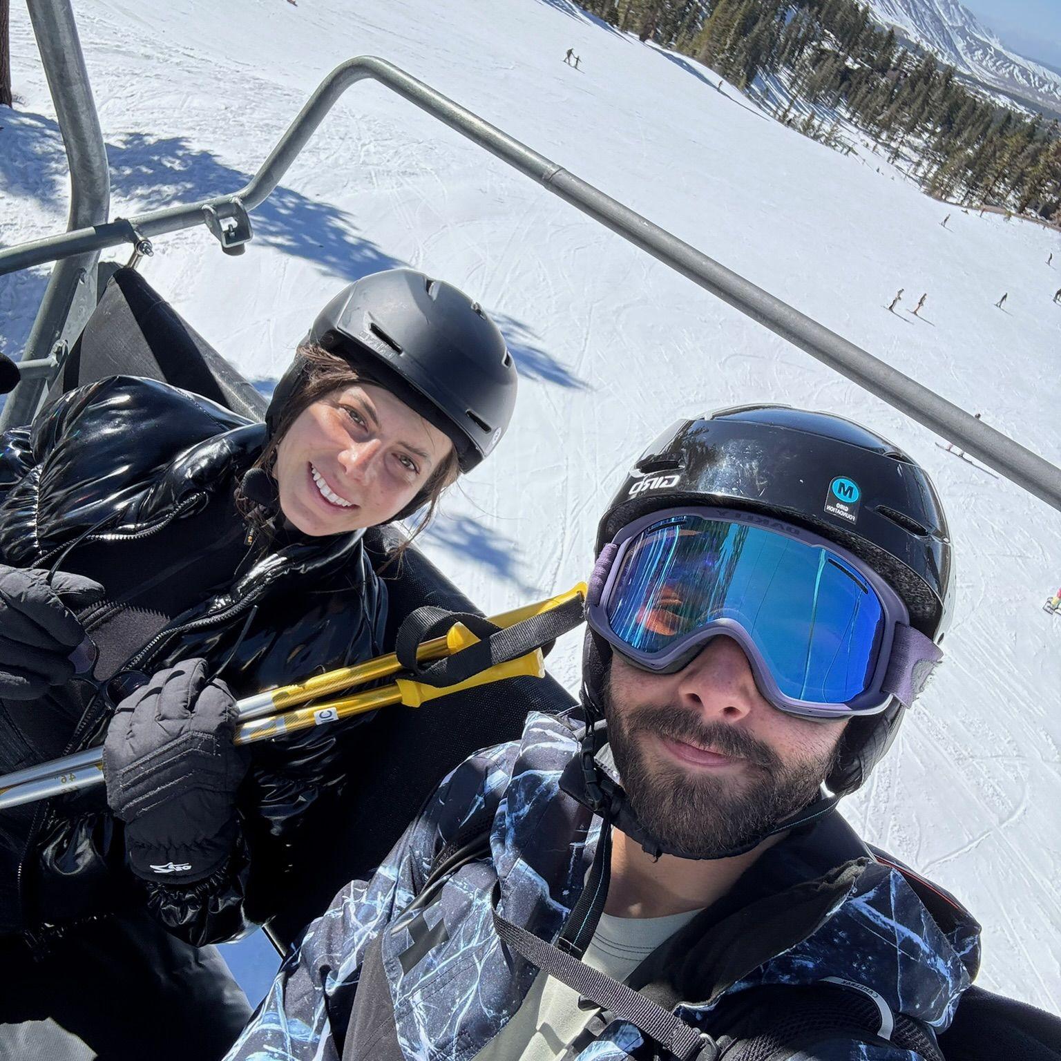 He went from the bunny hills to black diamonds in just one ski season—do we call it skill or just too fearless from all the alcohol?