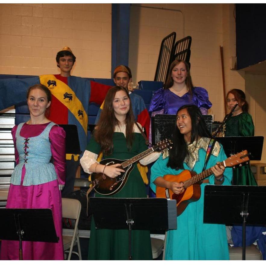 Patrick and Catie first started falling for each other in 2015, when Catie led the musicians in "The Princess Bride".
