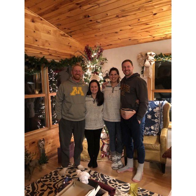 Our first Lee Family Christmas at Dave and Lois' in December 2022.