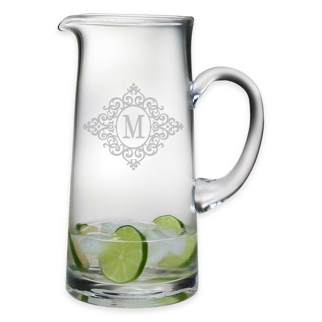 Susquehanna Glass Vintage Pitcher- C monogram