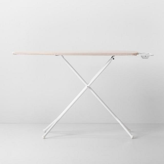 Standard Ironing Board With Tray White Metal - Made By Design™