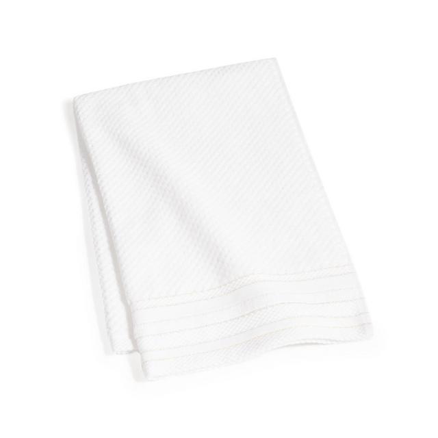 Hotel Collection Classic Metallic Stripe Hand Towel, Created for Macy's