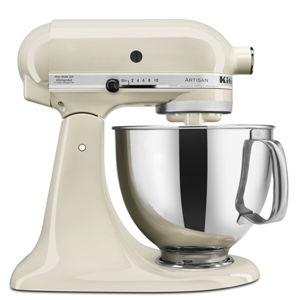 Artisan® Series 5 Quart Tilt-Head Stand Mixer Almond Cream KSM150PSAC | KitchenAid
